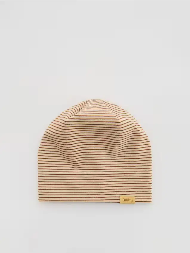 Berretto in viscosa - beige