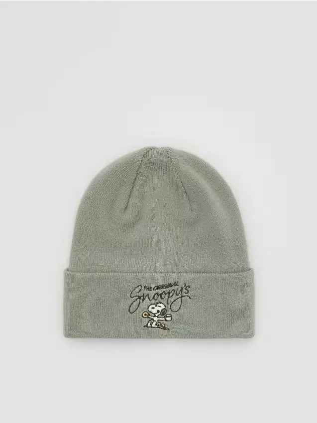 Berretto Snoopy - verde