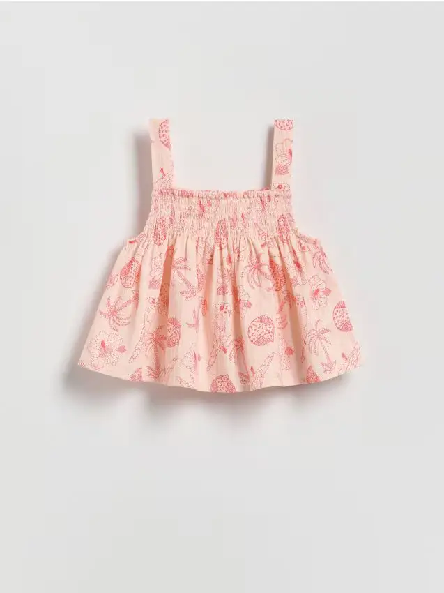 Blusa fantasia - nude