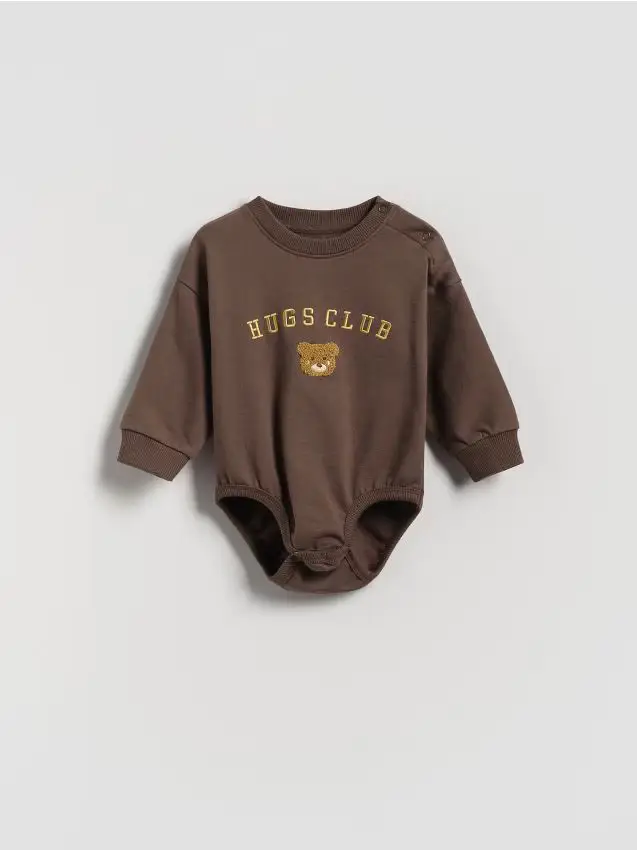 Body con applicazione - caffè