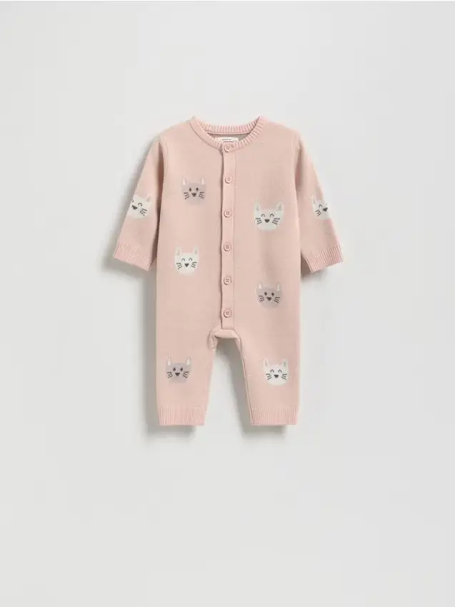 Body in jersey - rosa cipria