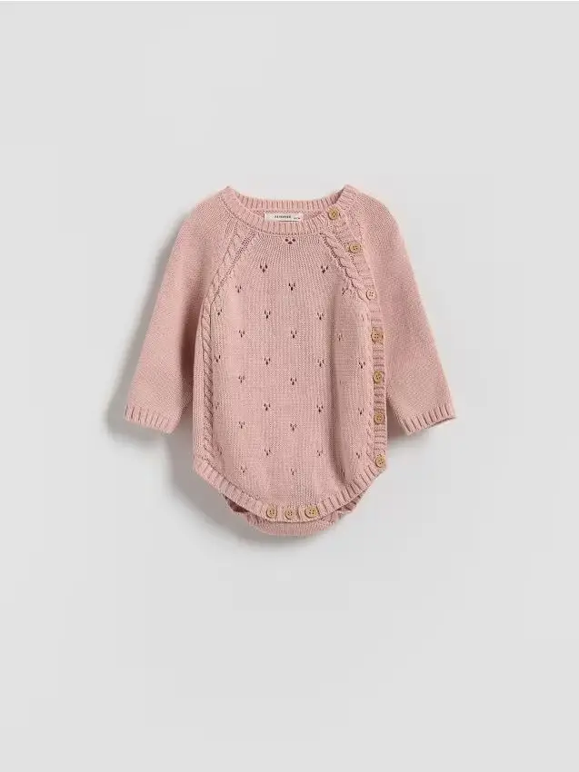 Body in jersey - rosa cipria