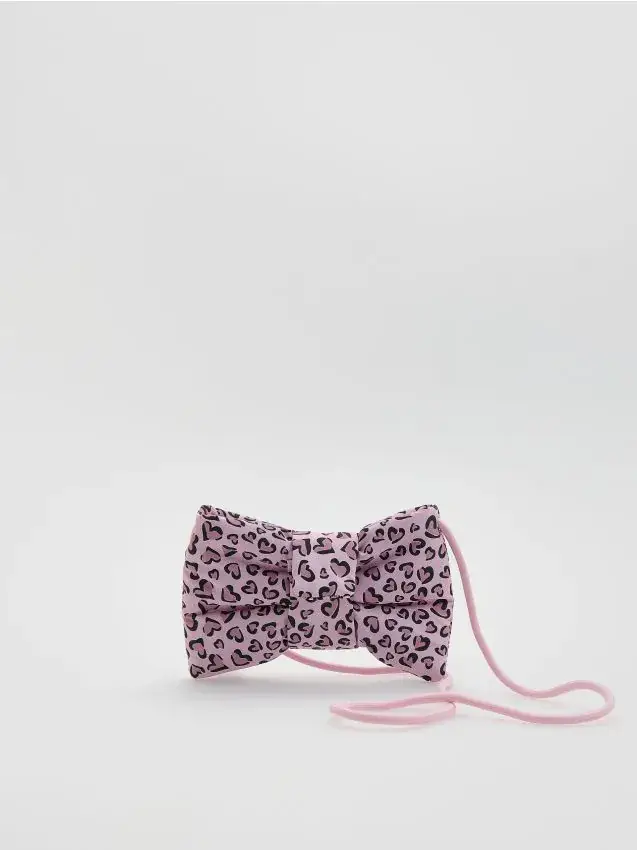 Borsa a forma di fiocco - rosa