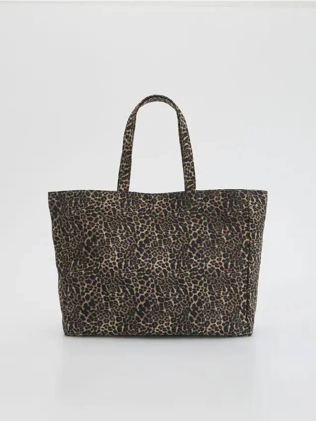 Borsa shopper - marrone scuro