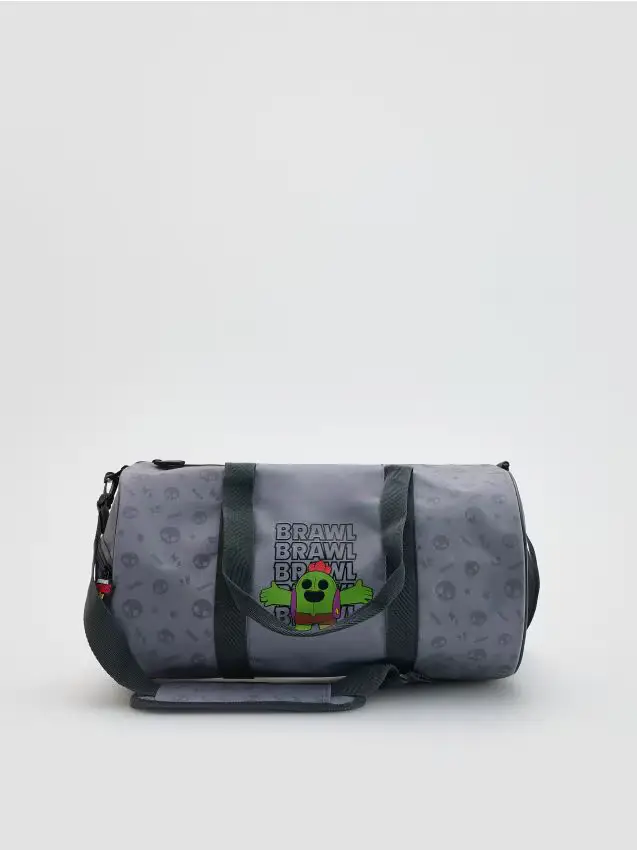 Borsa sportiva Brawl Stars - grigio medio