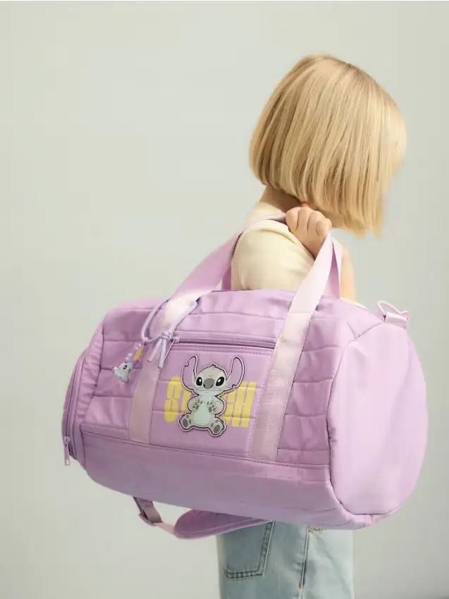 Borsa sportiva Lilo e Stitch - lavanda