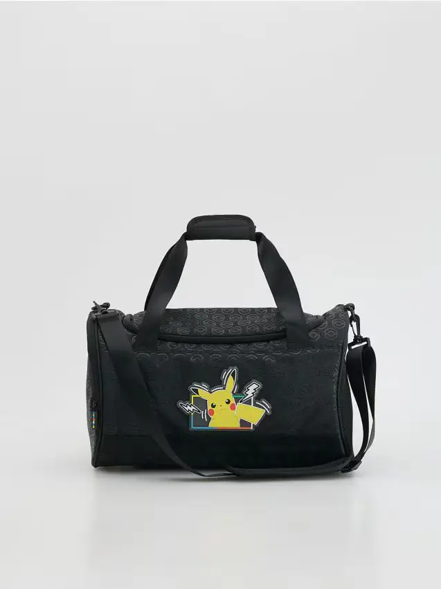 Borsa sportiva Pokémon - nero