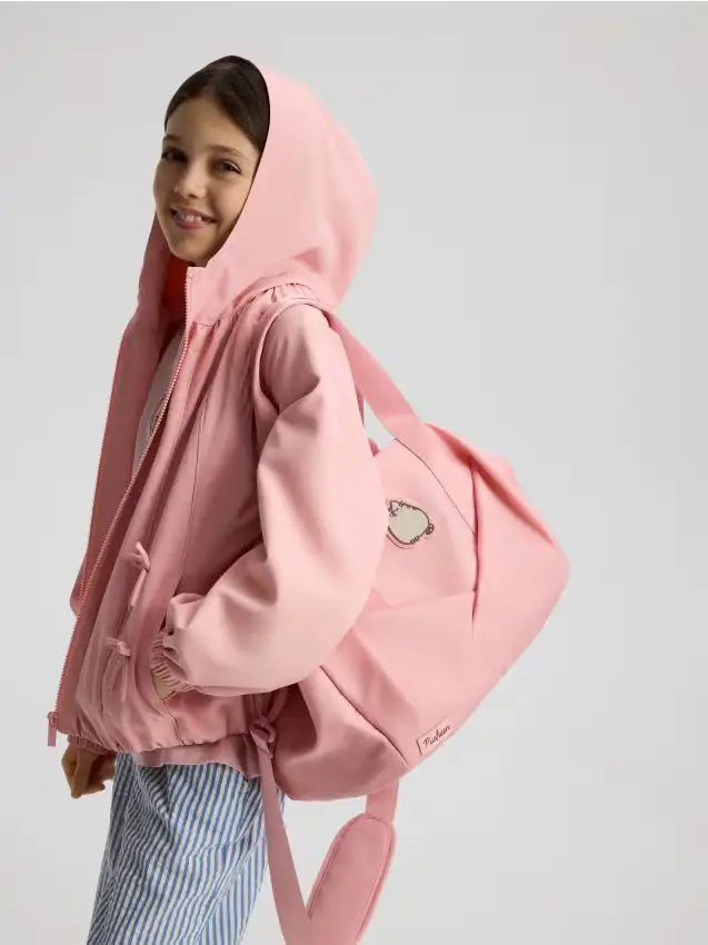 Borsa sportiva Pusheen - rosa