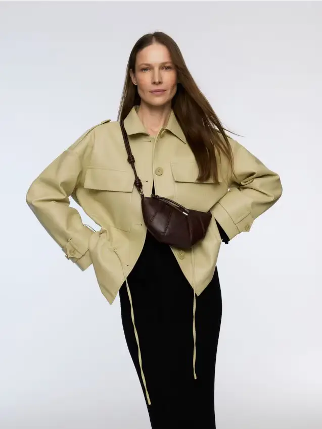 Borsetta a tracolla - marrone scuro