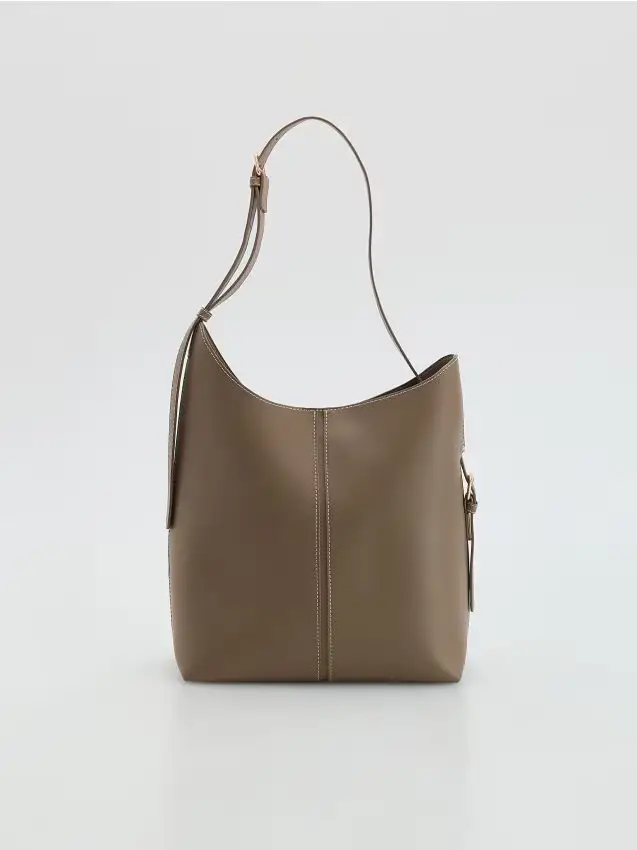 Borsetta hobo - caffè