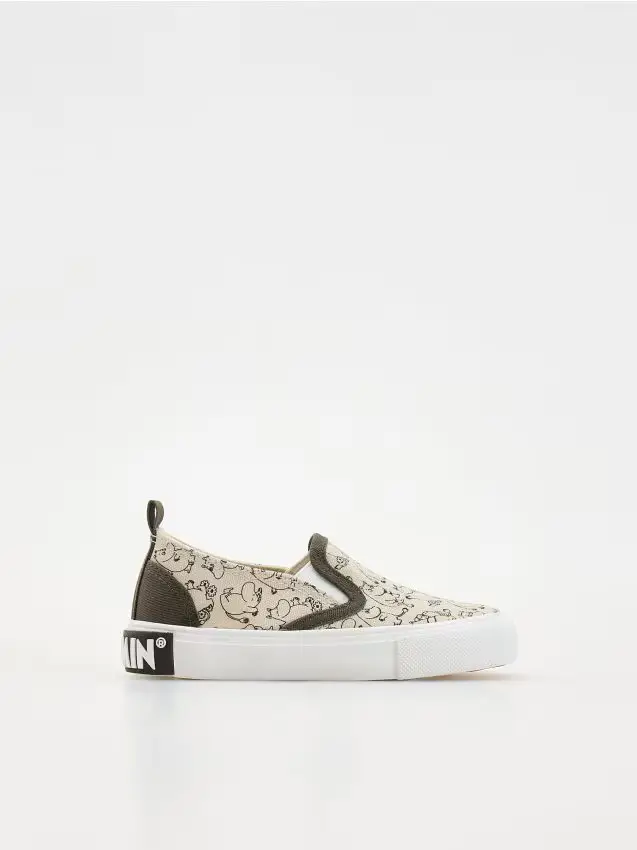 BOYS` SNEAKERS - panna