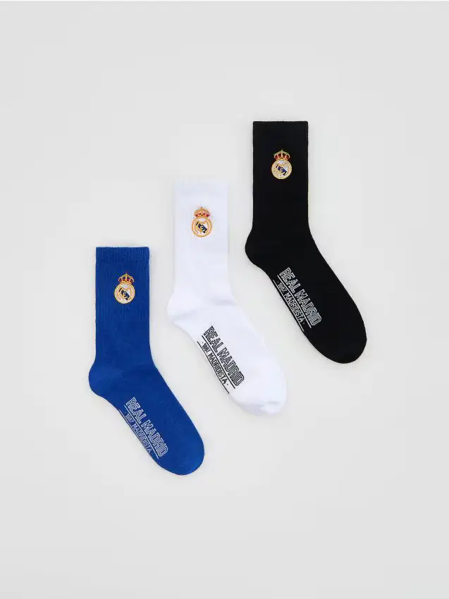 Reserved Calze Real Madrid 3 pack - indaco