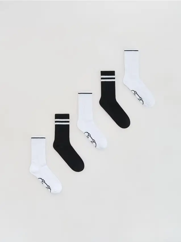 Calzini 5 pack - bianco