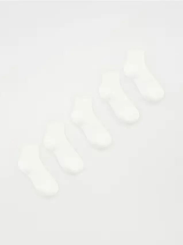 Calzini 5-pack - bianco