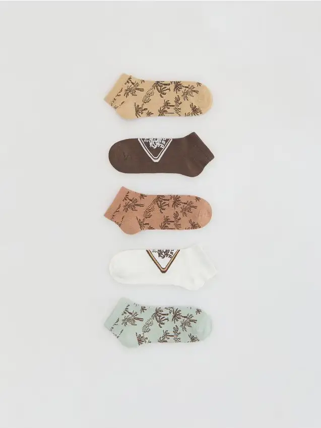 Calzini 5 pack - rame