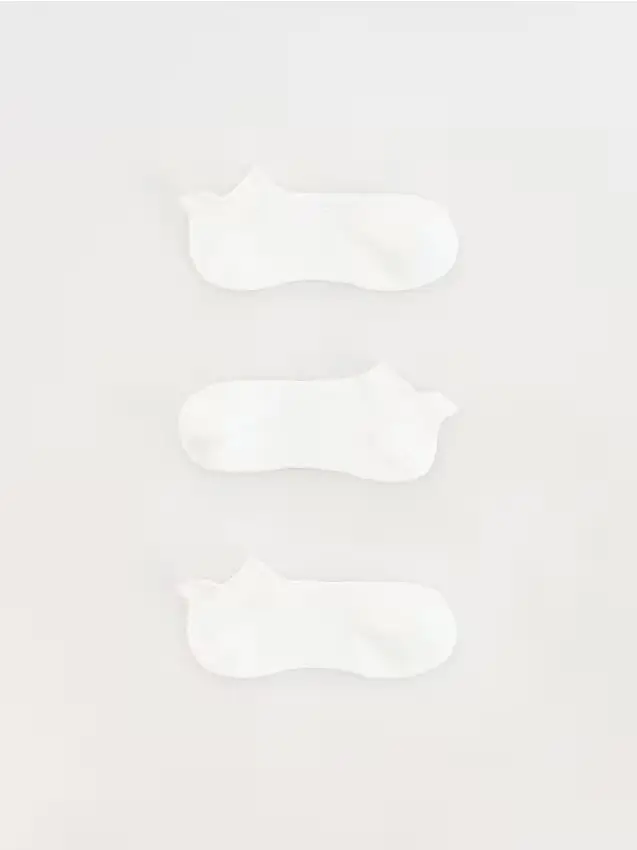 Calzini corti 3 pack - bianco