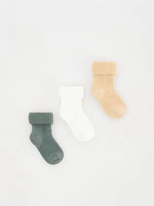 Calzini misto cotone3 pack - verde