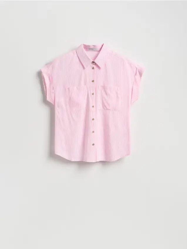 Camicia a maniche corte - rosa