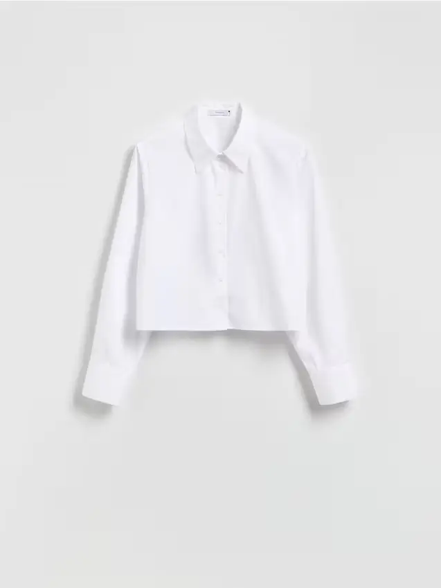 Camicia corta - bianco