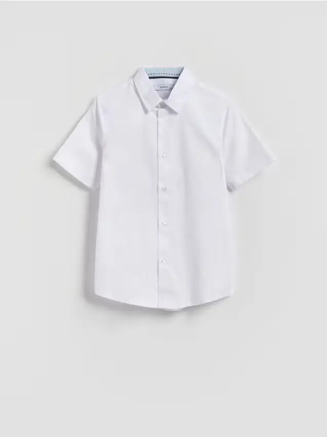 Camicia in cotone - bianco