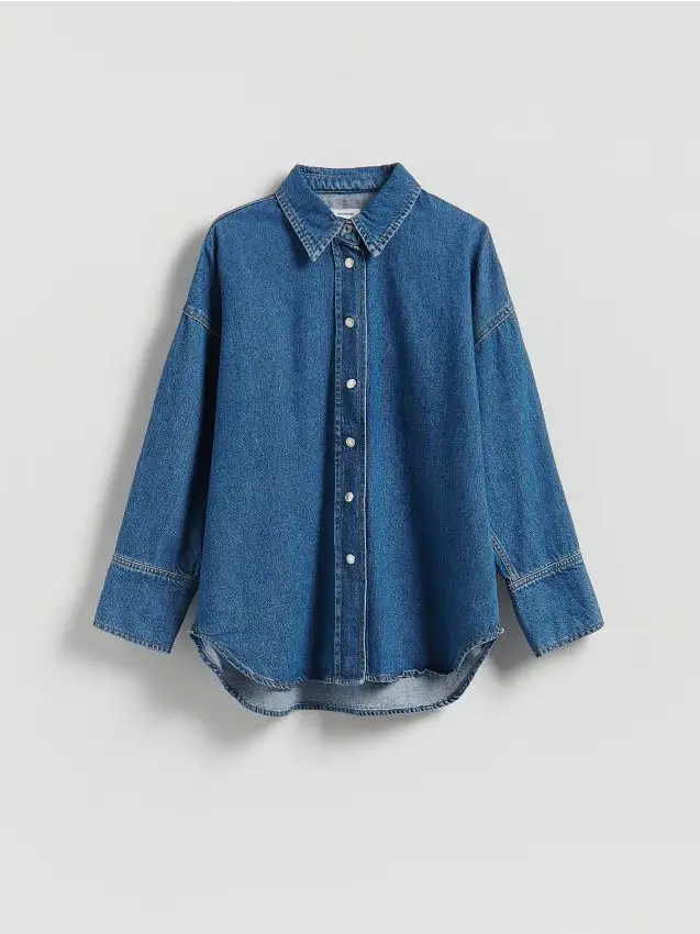 Camicia in denim - blu