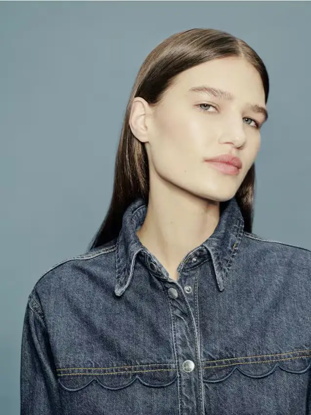 Camicia in denim - blu