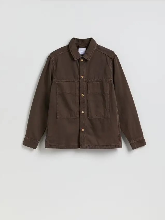 Camicia in jeans comfort fit - dark grey jeans