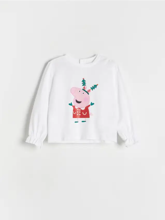 Camicia Peppa Pig - panna