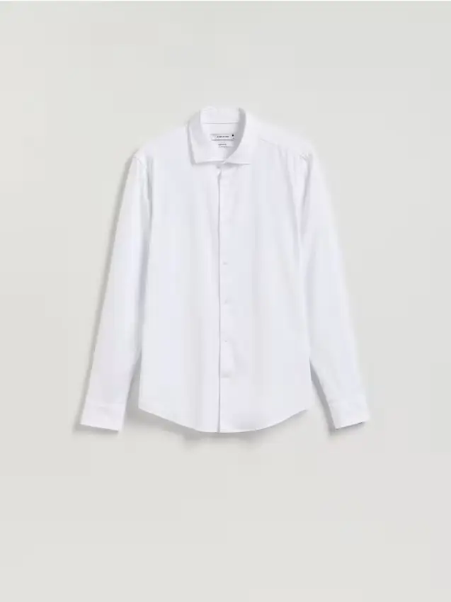 Camicia slim fit - bianco