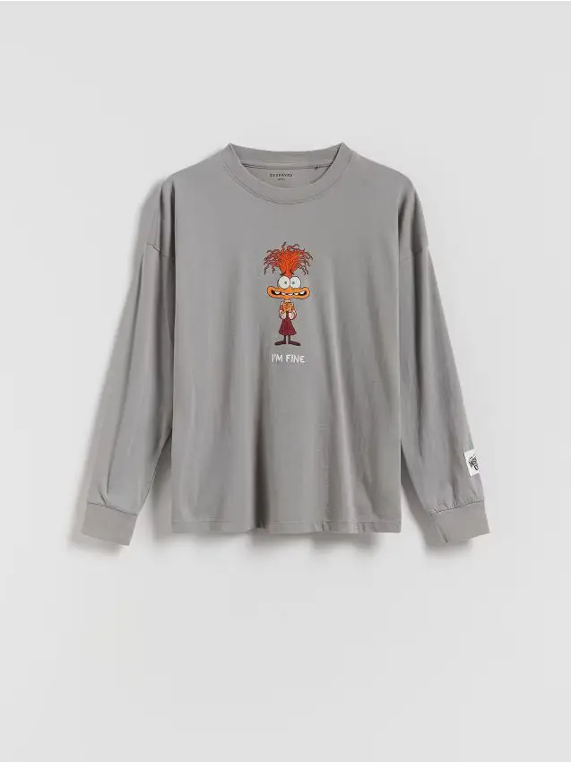 Camiseta de tirantes Inside Out - grigio scuro