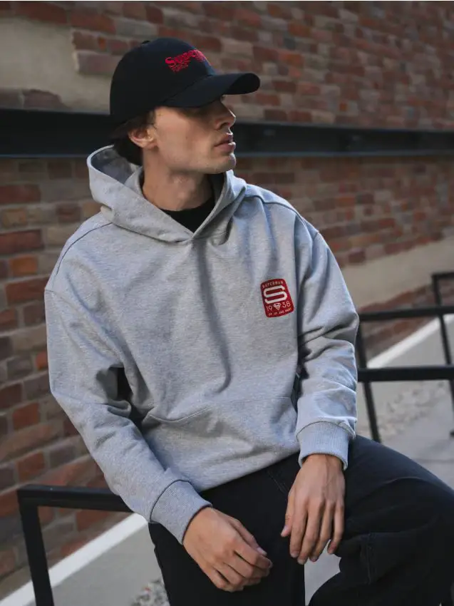 Cappellino con visiera SUPERMAN™ - nero