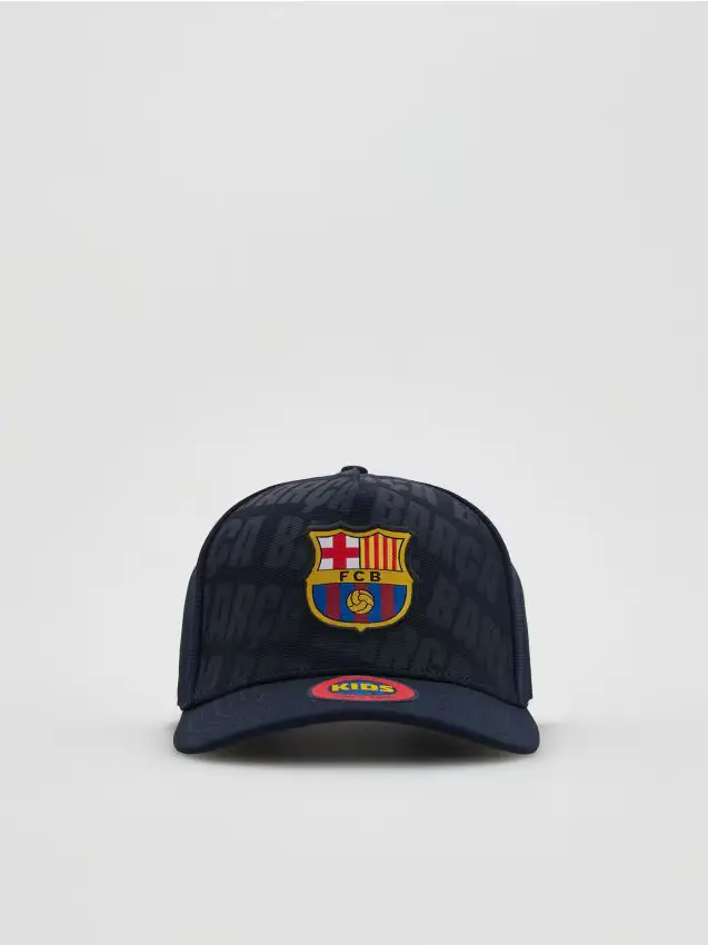 Cappello con visiera FC Barcelona - blu scuro