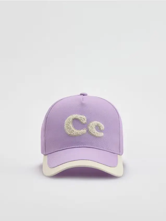 Cappello con visiera - lavanda