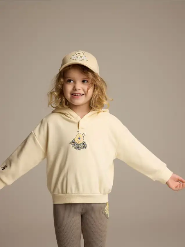 Cappello con visiera Winnie the Pooh - beige