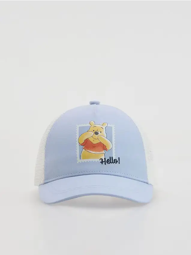 Cappello con visiera Winnie the Pooh - blu pallido