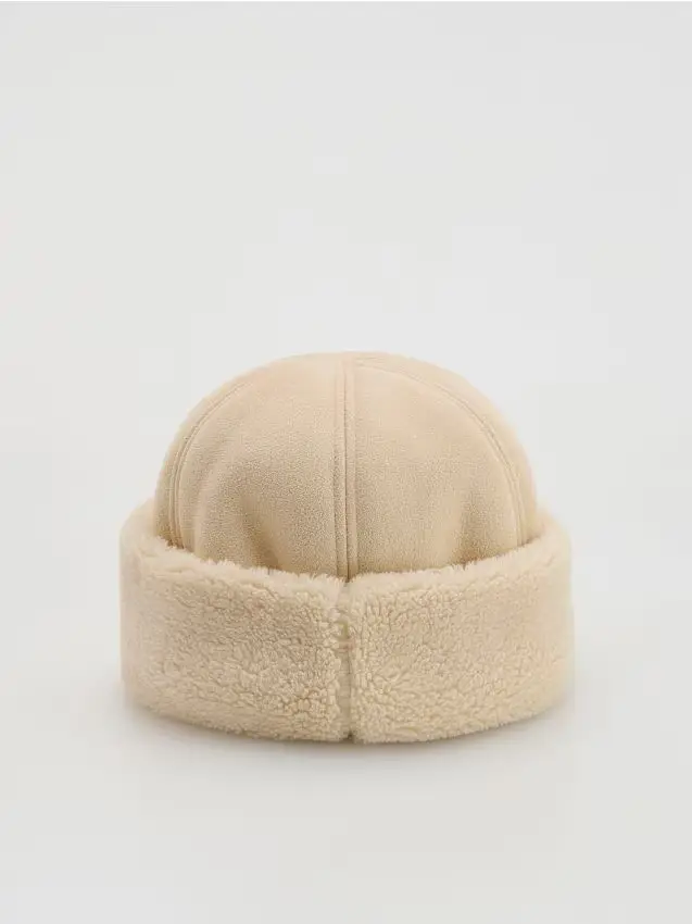 Cappello da aviatore - panna