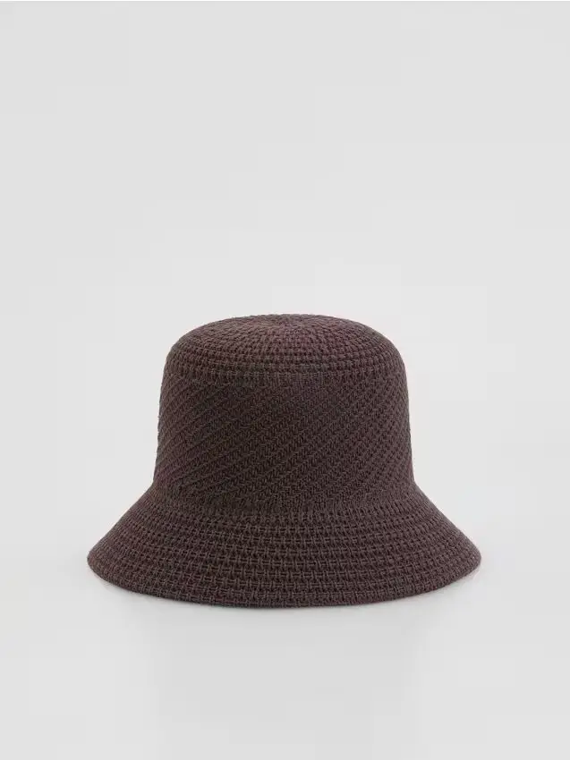 Cappello da pescatore - marrone scuro