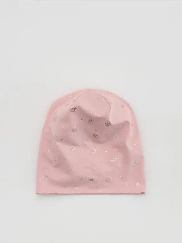 Cappello fantasia - rosa
