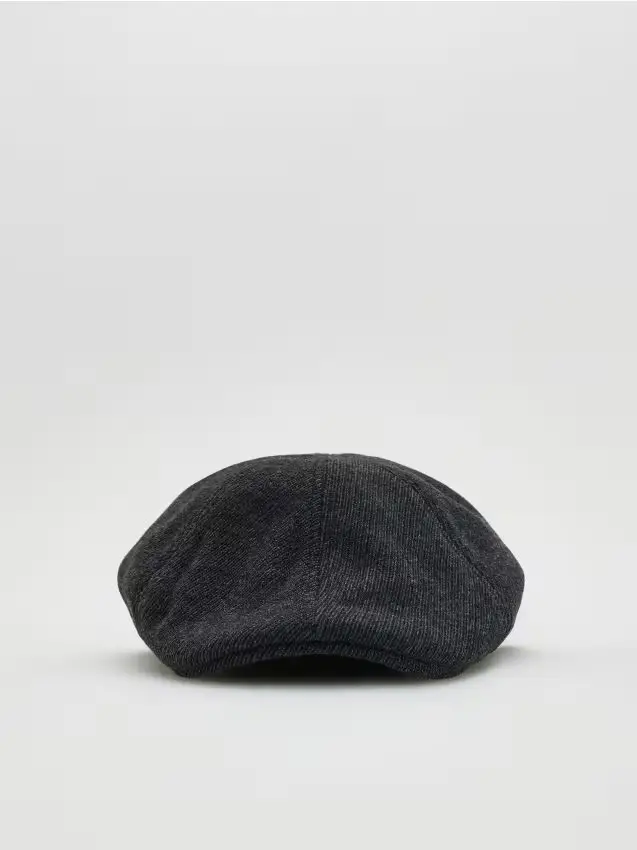 Cappello in misto lana - grigio scuro