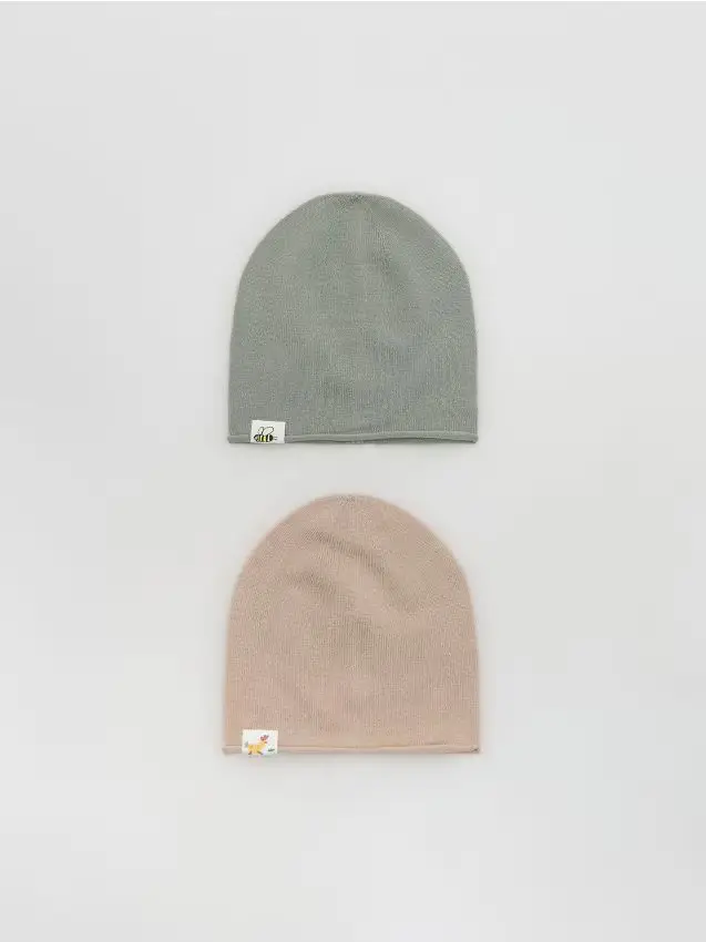 Cappello in viscosa 2 pack - multicolore