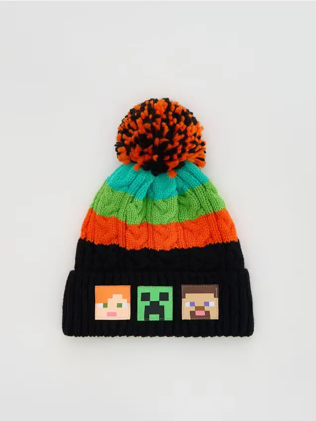 Cappello Minecraft - multicolore