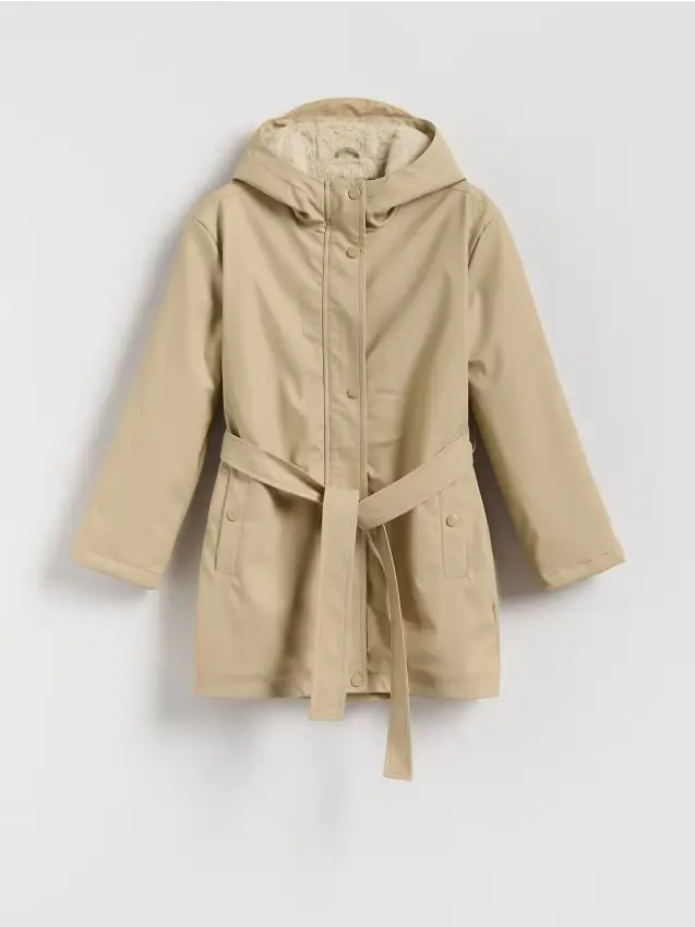 Cappotto imbottito - beige