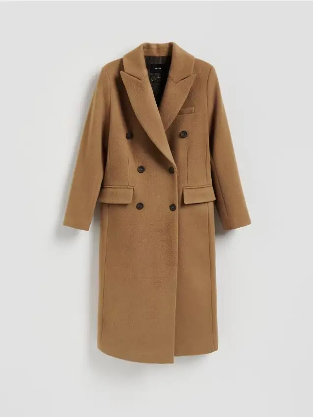 Cappotto in lana Bellandi - beige