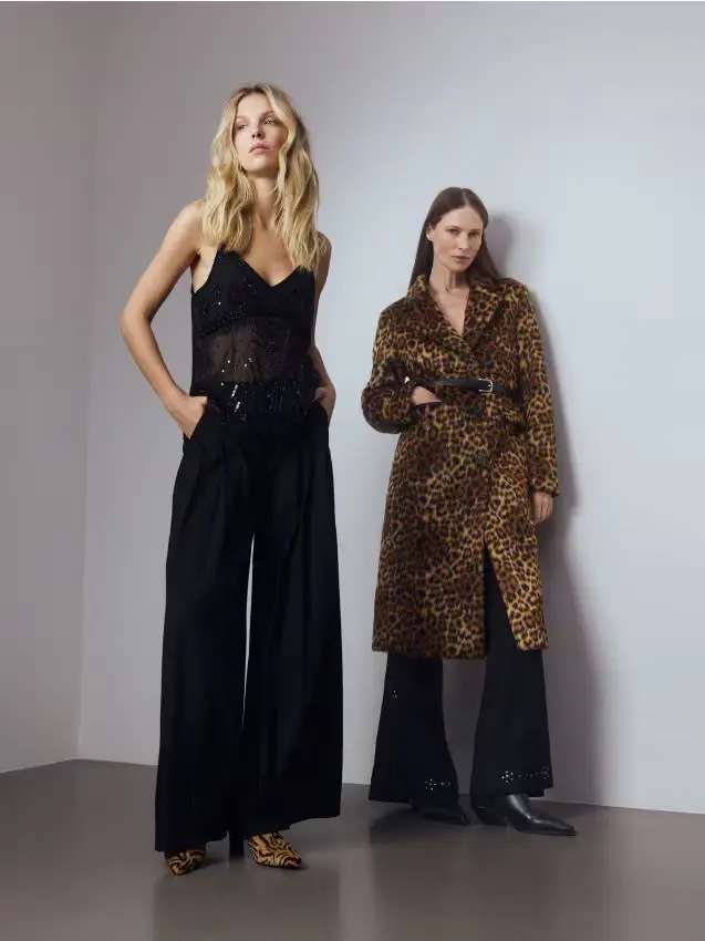 Cappotto leopardato - multicolore