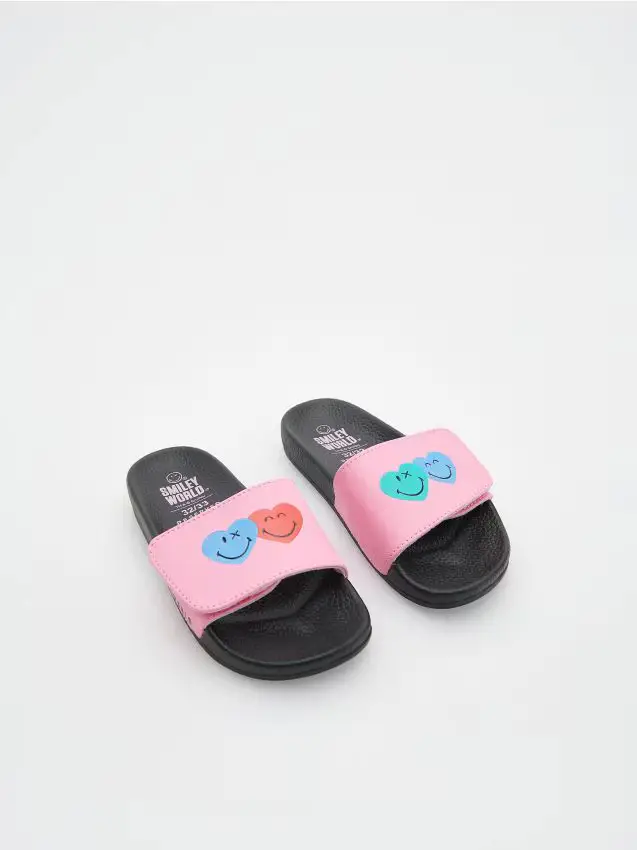 Ciabatte SmileyWorld® - nero