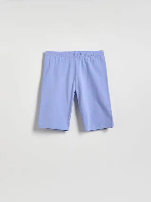 Ciclisti in misto cotone - blu