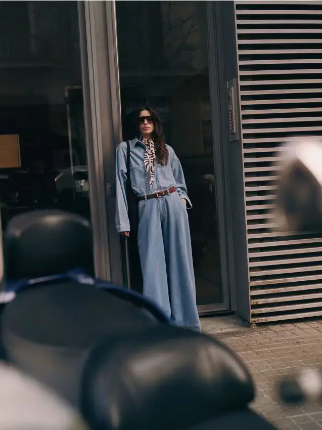 Cintura in camoscio con fibbia - marrone