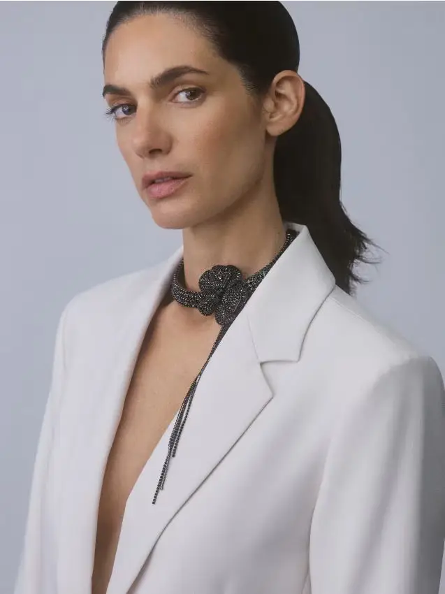 Collana choker - nero