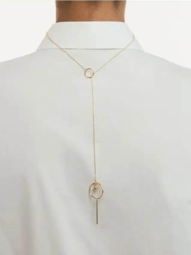 Collana con ciondolo - oro