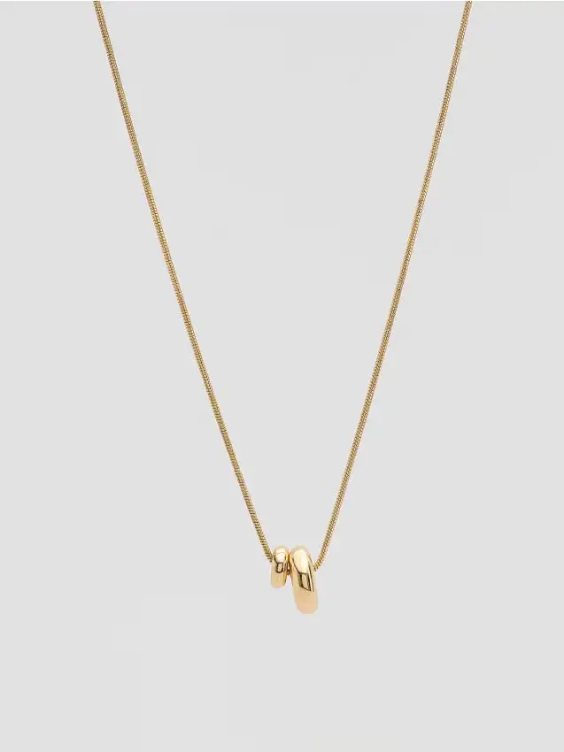 Collana con ciondolo - oro